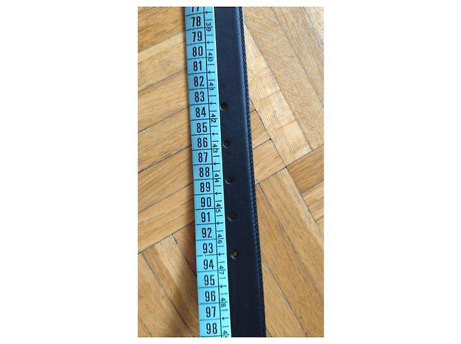 GUCCI REVERSIBLE BELT WITH G SQUARE BUCKLE. Brown Black - view 8