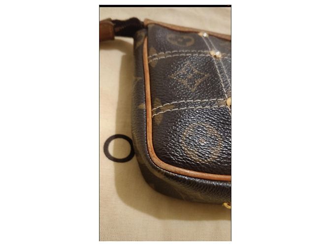 Galliera Louis Vuitton Crossover Beutel Braun Stoff - Ansicht 8