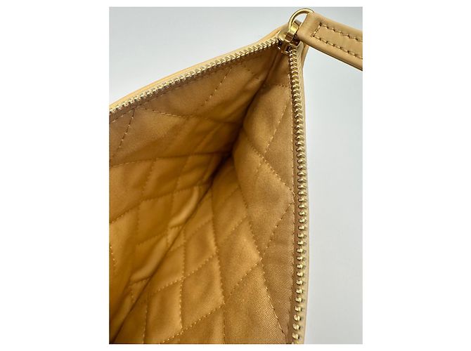 Chanel 22 Pouch aus beige Leder - Ansicht 11