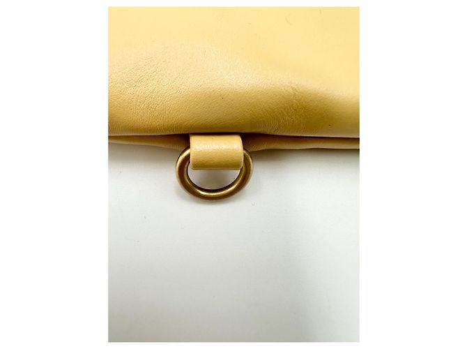 Chanel 22 Pouch aus beige Leder - Ansicht 7