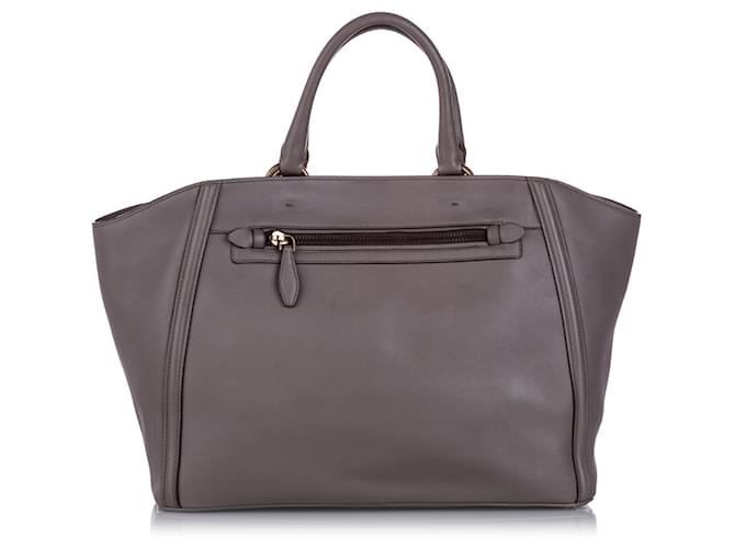 Borse PRADA T. Pelle Grigio - vista 5