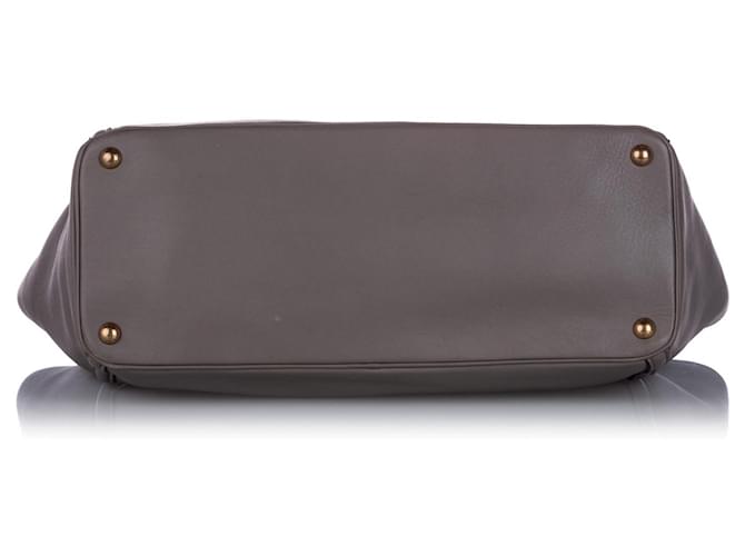 Borse PRADA T. Pelle Grigio - vista 6