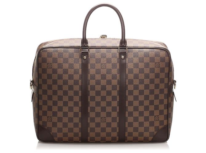 Borse LOUIS VUITTON T. Pelle Marrone - vista 4