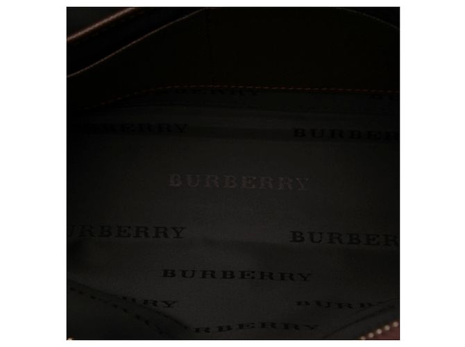 Borse BURBERRY T. Pelle Marrone - vista 6