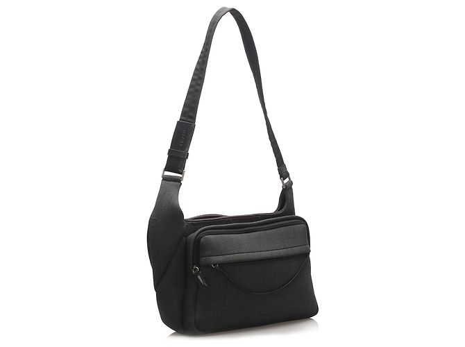 Bolsas PRADA T. Lã Cinza - vista 2