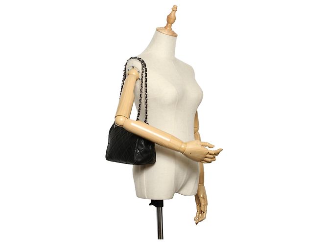 Borse CHANEL T. Pelle Nero - vista 10