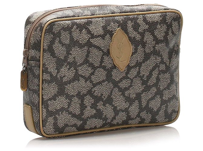 Borse YVES SAINT LAURENT T. Pelle Grigio - vista 2