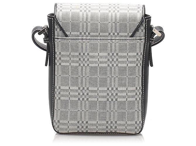Borse BURBERRY T. Pelle Grigio - vista 3