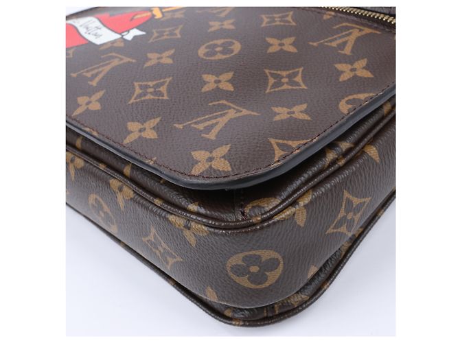 Bolsa Pochette Metis Edição Limitada MM 2Way em Canvas Monogram Louis Vuitton M43991 - vista 13