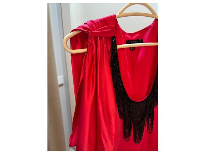 Fuchsia Mini-Kleid Ted Baker Fuschia - Ansicht 7