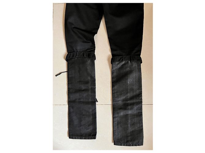 Jean Paul Gaultier Vaqueros de denim negro M - vista 10