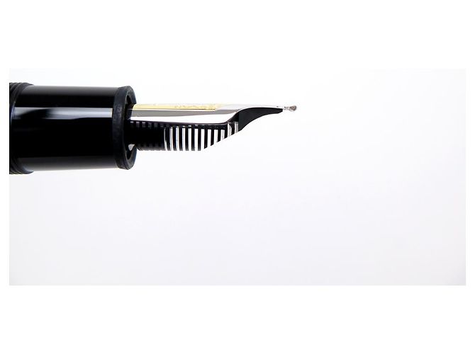 NEUER MONTBLANC MEISTERSTÜCK 149 FÜLLFEDERHALTER SCHWARZE HARZ PALLADIUM BOX - Ansicht 10