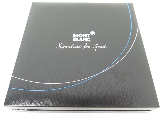 NEUER MONTBLANC MEISTERSTÜCK 149 FÜLLFEDERHALTER SCHWARZE HARZ PALLADIUM BOX - Ansicht 15
