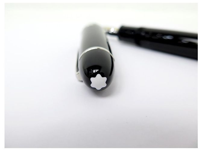NEUER MONTBLANC MEISTERSTÜCK 149 FÜLLFEDERHALTER SCHWARZE HARZ PALLADIUM BOX - Ansicht 2