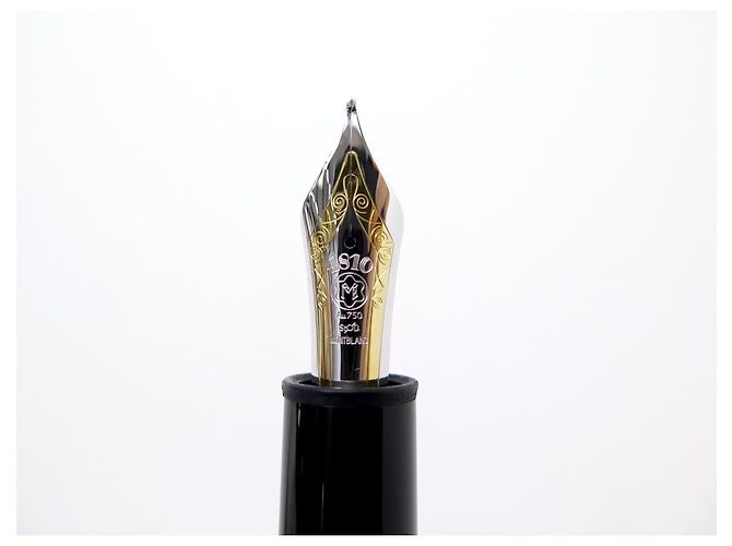 NEUER MONTBLANC MEISTERSTÜCK 149 FÜLLFEDERHALTER SCHWARZE HARZ PALLADIUM BOX - Ansicht 8