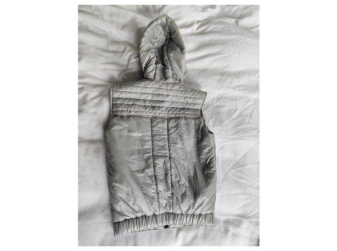 Chaleco sin mangas de Chanel Plata Gris - vista 2
