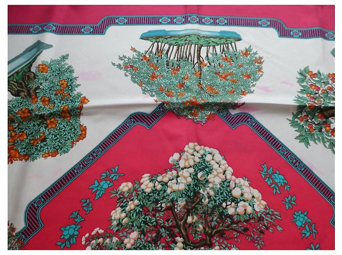 quadrato bonsai Hermès Multicolore - vista 9