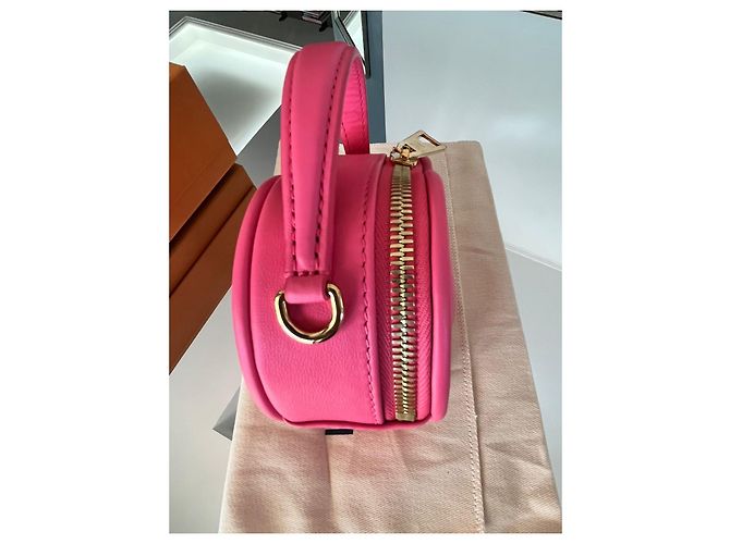 Louis Vuitton Pochette Pop My Heart Rosa Pelle - vista 7