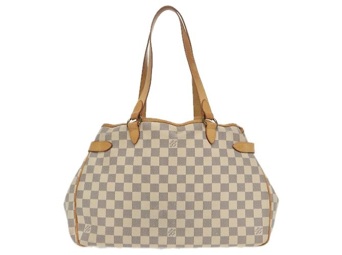 LOUIS VUITTON Tote Bag Horizontal Batignolles Damier Azur N48172 LV Auth 97190 - Ansicht 2