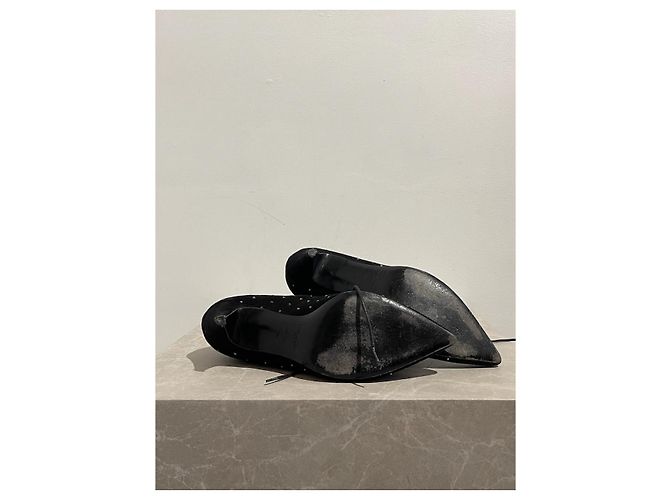 Charlotte SAINT LAURENT Botines T.EU 37 Ante Negro - vista 8