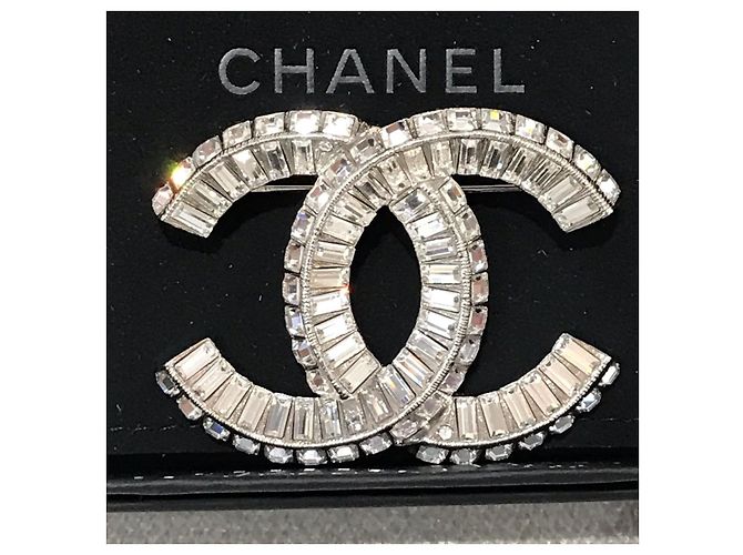 CHANEL Spille e fermagli T. Metallo Argento - vista 2