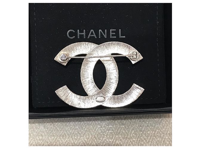 CHANEL Spille e fermagli T. Metallo Argento - vista 3