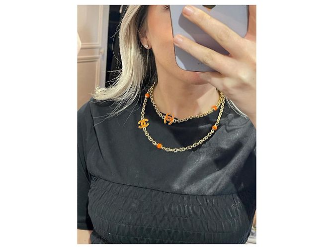 Collane lunghe CHANEL T. Metallo D'oro - vista 3