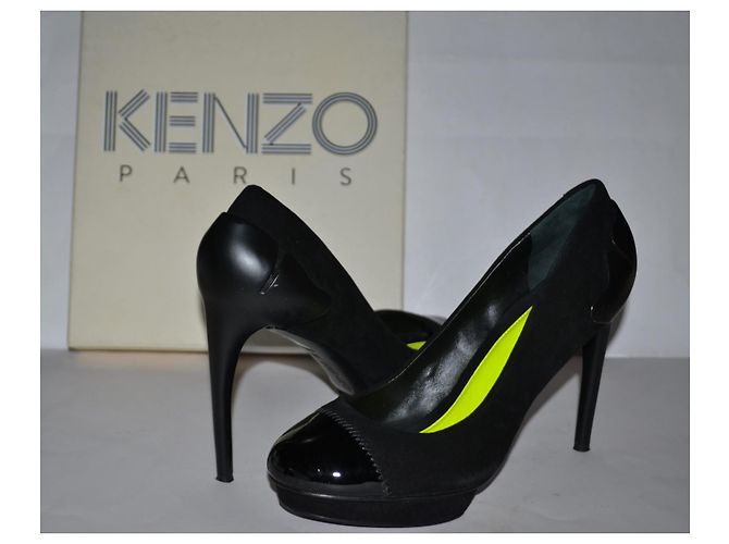 Décolleté Kenzo in scamosciato nero Taglia 36 IT - vista 2