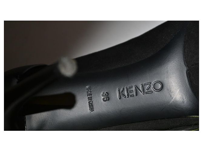 Décolleté Kenzo in scamosciato nero Taglia 36 IT - vista 6