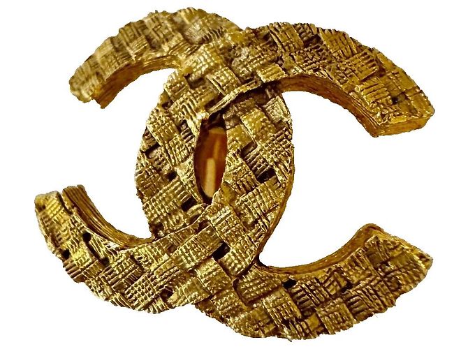 Chanel CC Ohrringe, selten! Gold hardware - Ansicht 10