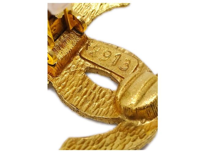 Chanel CC Ohrringe, selten! Gold hardware - Ansicht 13