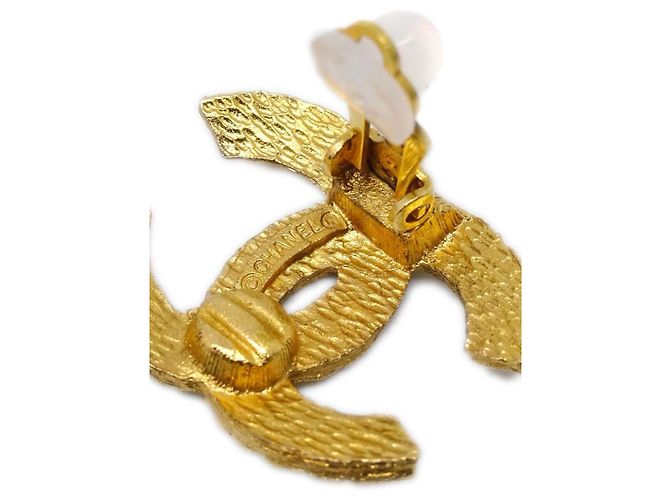 Chanel CC Ohrringe, selten! Gold hardware - Ansicht 5
