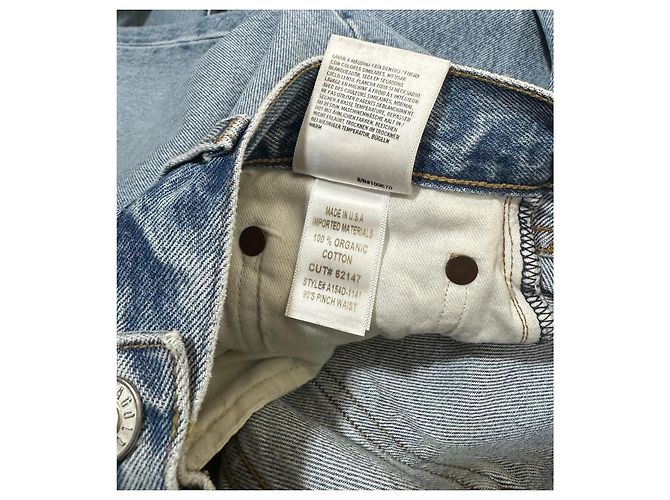 Autre Marque Agolde 90's Pinch Waist vaqueros rectos de cintura alta azul Soundwave - vista 7