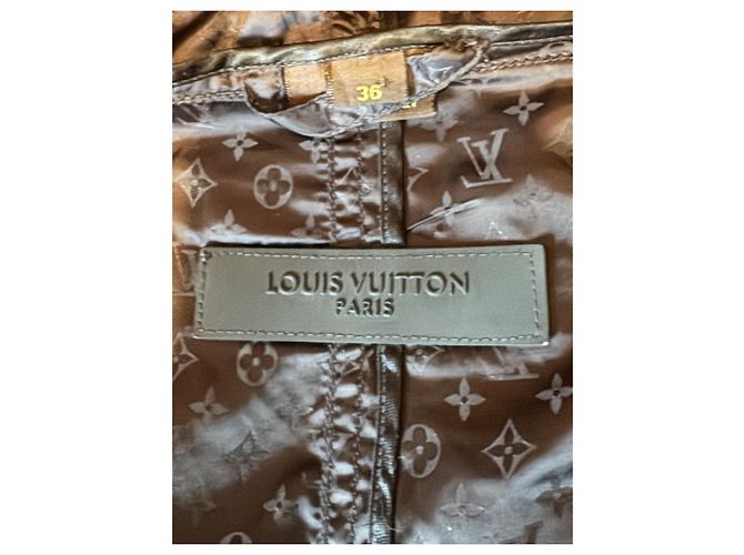 Giacca a vento Louis Vuitton Monogramma Nylon Nero - vista 10