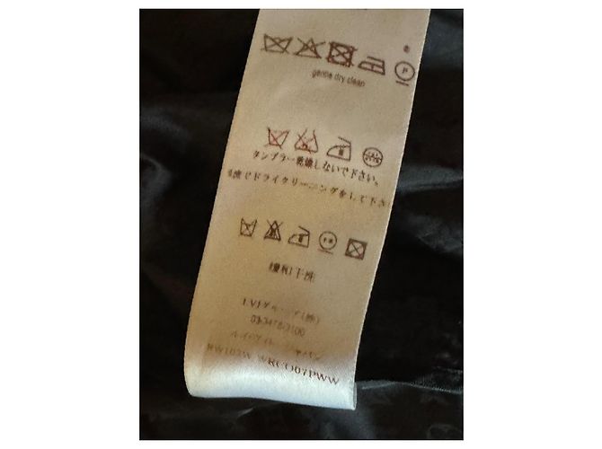 Giacca a vento Louis Vuitton Monogramma Nylon Nero - vista 5