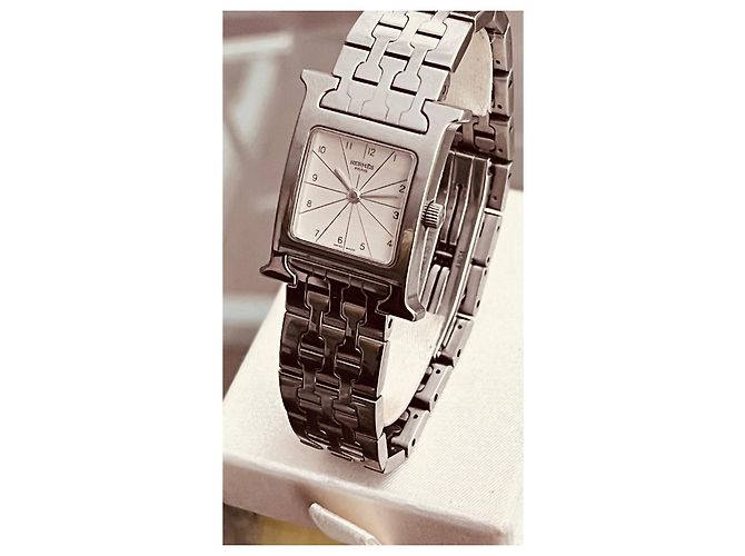 Reloj Hermès Heures H PM de acero Plata - vista 2