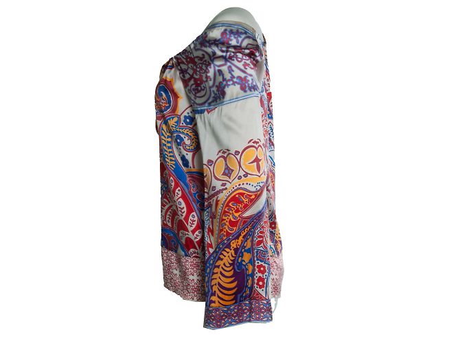 Hale Bob, blusa estampada de Paisley Multicolor - vista 2