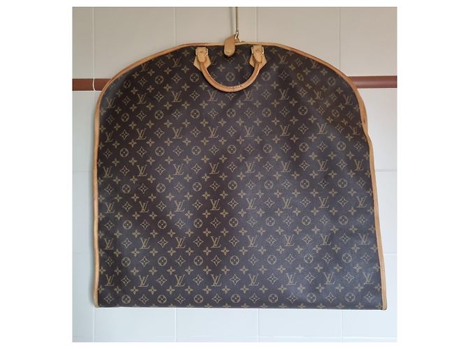 Porta abiti Garment Louis Vuitton monogramma Marrone - vista 4