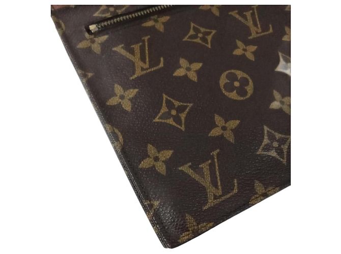 Pochette Louis Vuitton Rabat 23 Marrone in Tela - vista 2