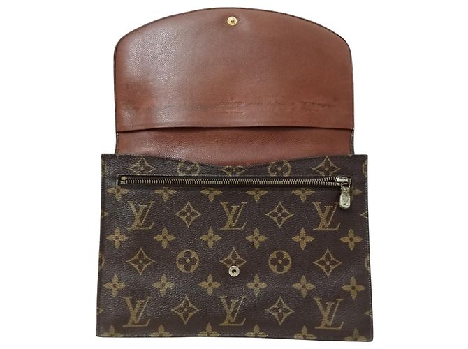 Pochette Louis Vuitton Rabat 23 Marrone in Tela - vista 6