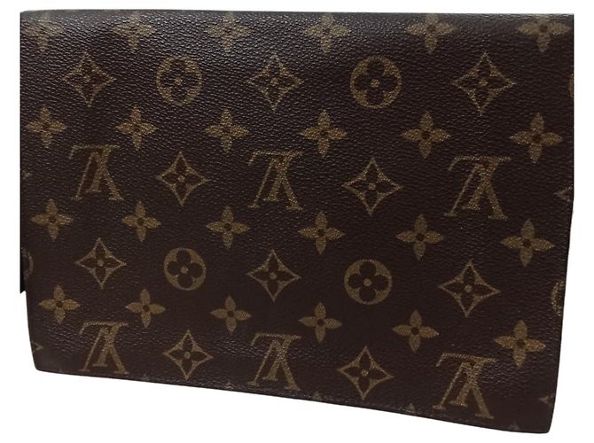 Pochette Louis Vuitton Rabat 23 Marrone in Tela - vista 7