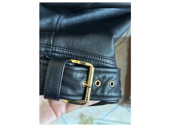 Michael Kors perfekte kurze Ärmel Schwarz - Ansicht 6