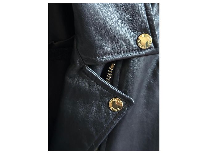 Michael Kors perfekte kurze Ärmel Schwarz - Ansicht 9