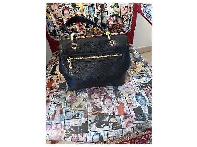 Borsa Michael Kors in pelle nera Nero - vista 4