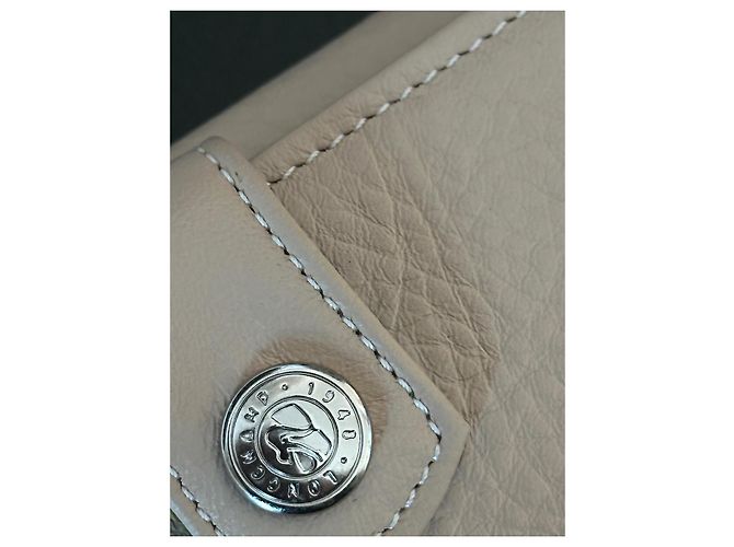 rare two-tone wallet from Longchamp Eggshell - view 2