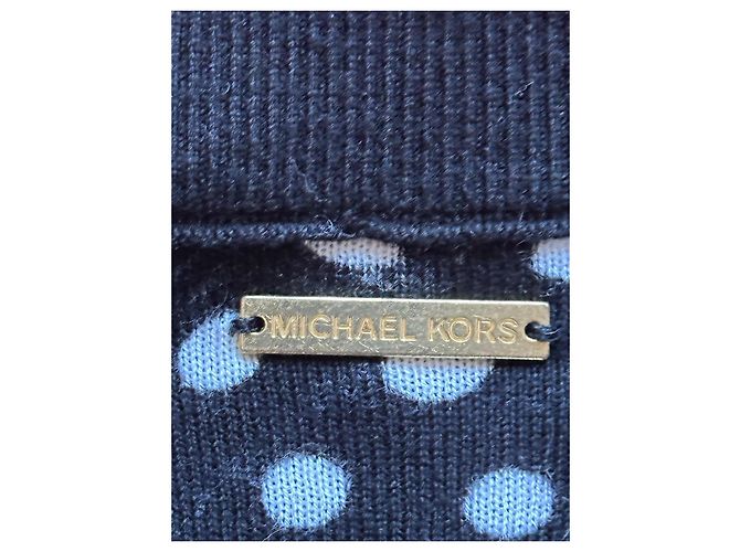 Michael Kors Mickael Kors de bolinhas de algodão e lã Preto - vista 5