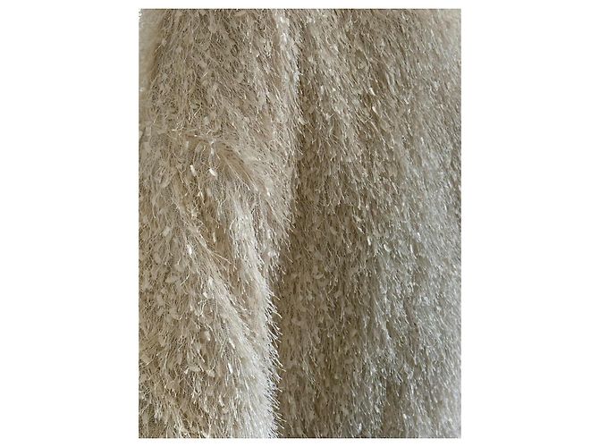 Autre Marque Pull Corner Flora Couleur Eggshell Blanc cassé - vue 5