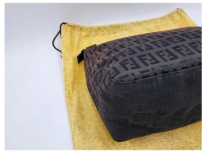 Borsa Fendi Baguette Zucca Zucchino Marrone scuro - vista 10