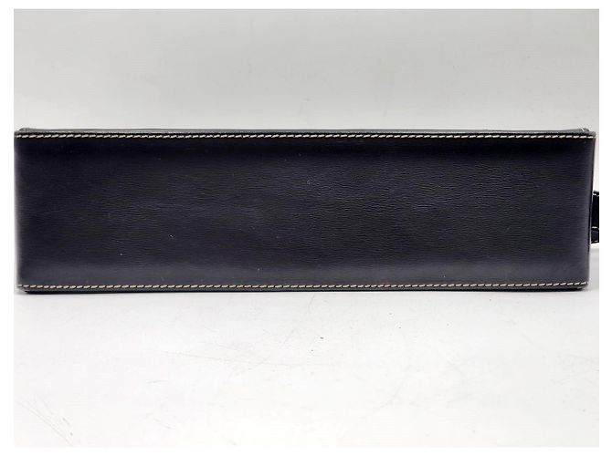 Borsa a tracolla trapezoidale Christian Dior CD Logo Plate Nero - vista 12