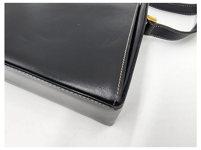 Borsa a tracolla trapezoidale Christian Dior CD Logo Plate Nero - vista 15